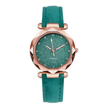 Load image into Gallery viewer, Ladies Watch Fashion Women's Watches Casual Leather Band Crystal Dial Quartz Wrist Watches Relogio Feminino zegarki damskie W50